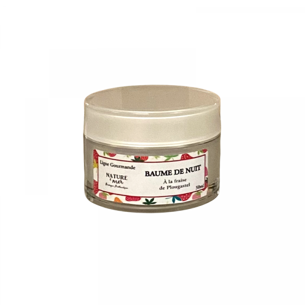 Baume de Nuit à l'extrait de Fraise de Plougastel