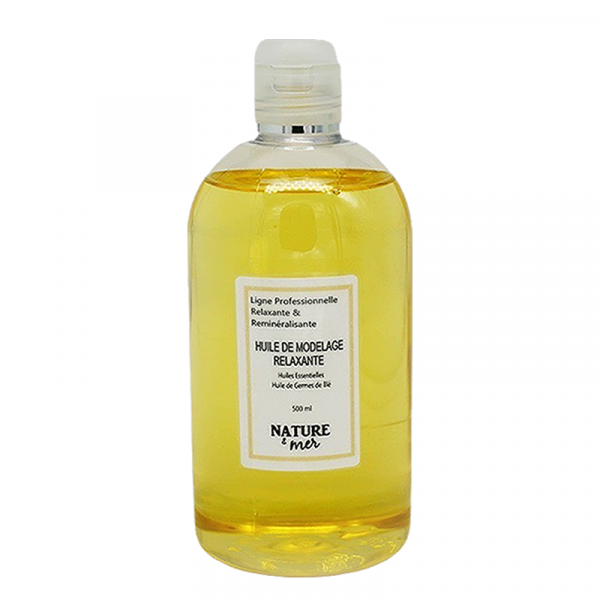 Huile de Modelage Relaxante Cabine